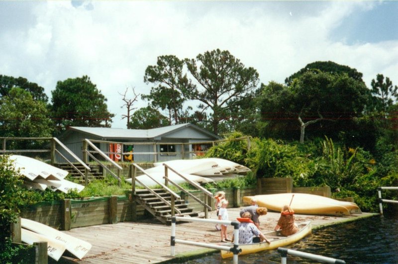 Boat dock at Jonathan Dickinson State Park