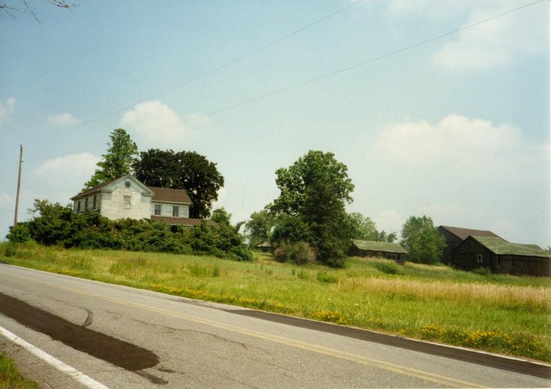 Farm house on Punkin Ridge PA where my Dad was born in 1922