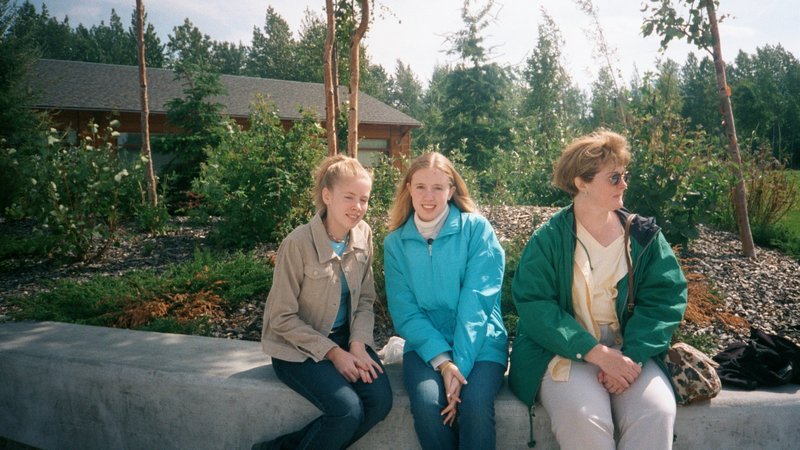 Rosanna, Tamara, and Linda at our Denali lodge