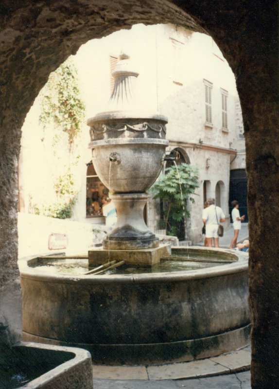 Fountain in St Paul de Vence