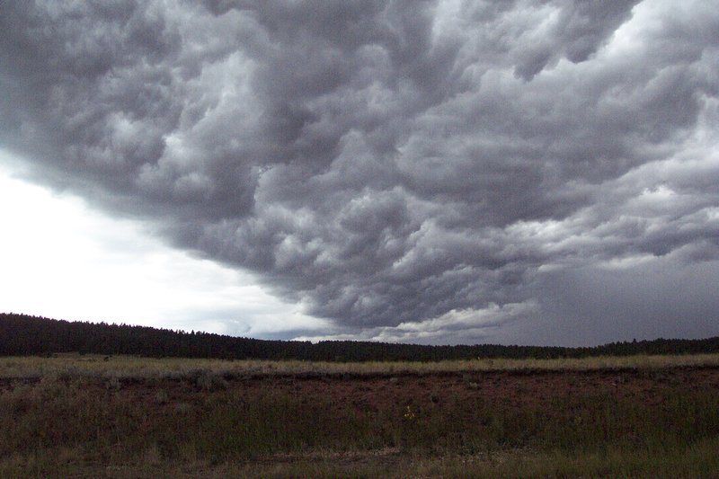 Dramatic Colorado sky which produced a tornado