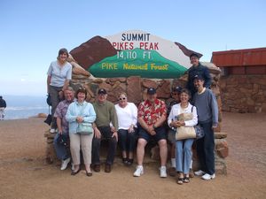 Dalat Class of '68 Reunion on top of Pikes Peak