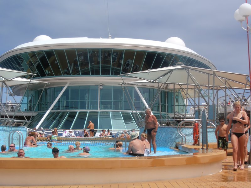 45 Pool deck on the Rhapsody of the Seas