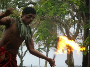 77 Samoan fire dancer