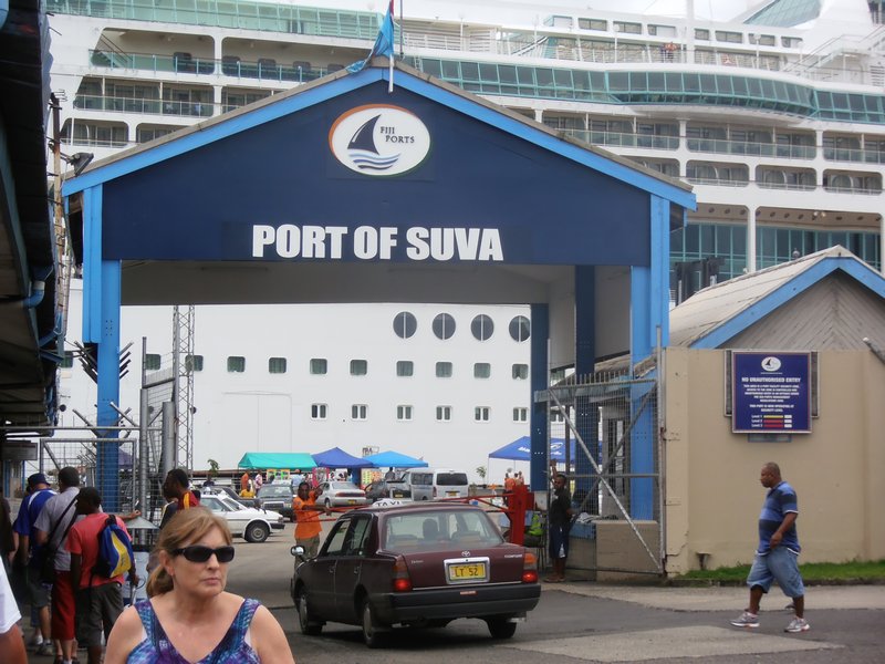 104 Departing the Port of Suva, Fiji