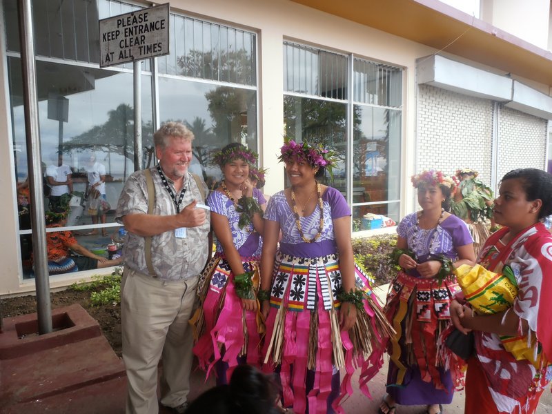 99 Bob with the Fijian dancers