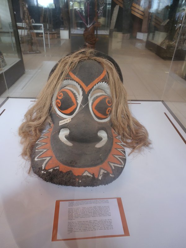 111 Vanuatu National Museum mask to scare children when they are naughty