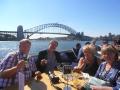 Sydney Harbor Bridge with Bob, David, Denise, and Linda