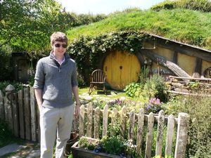 Hobbiton dwelling with Will