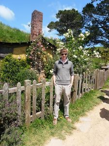 Hobbiton dwelling with Will