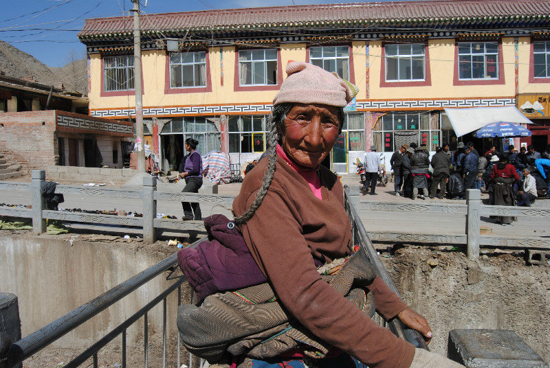 Pilgrim at Labrang Monastery