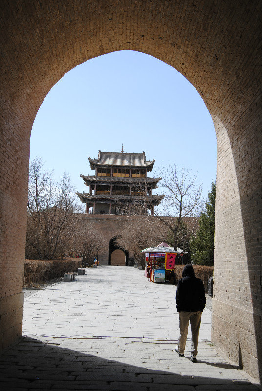 Will entering Jiayuguan Fortress