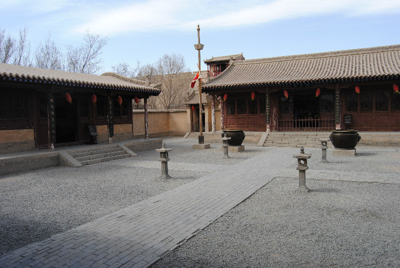 General's quarters at Jiayuguan Fortress