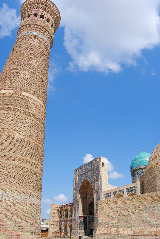 Minaret and Mosque in Bukhara