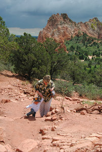 Hiking in the Garden of the Gods