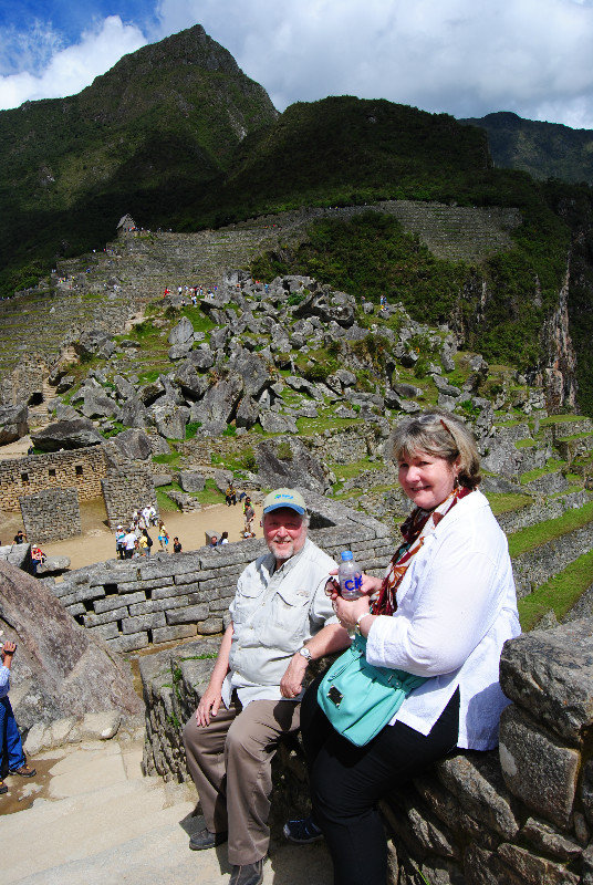 Linda and Bob at Machu Picchu