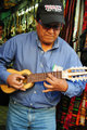 Our guide, Juan, demonstrating his musical ability