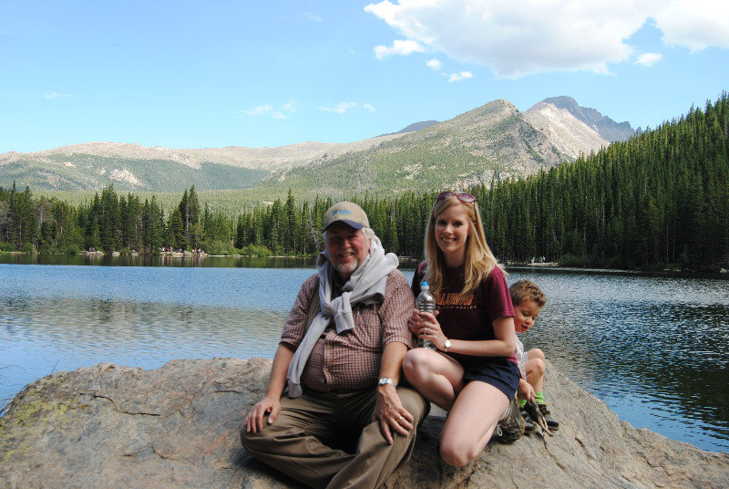 Rocky Mountain NP: Bob and Rosanna at Bear Lake