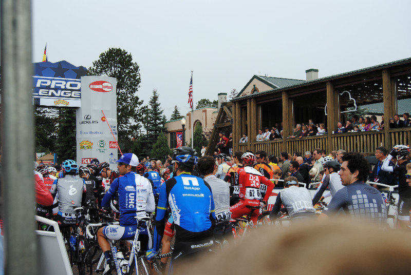 USA Pro Challenge - Racers ready at the starting line