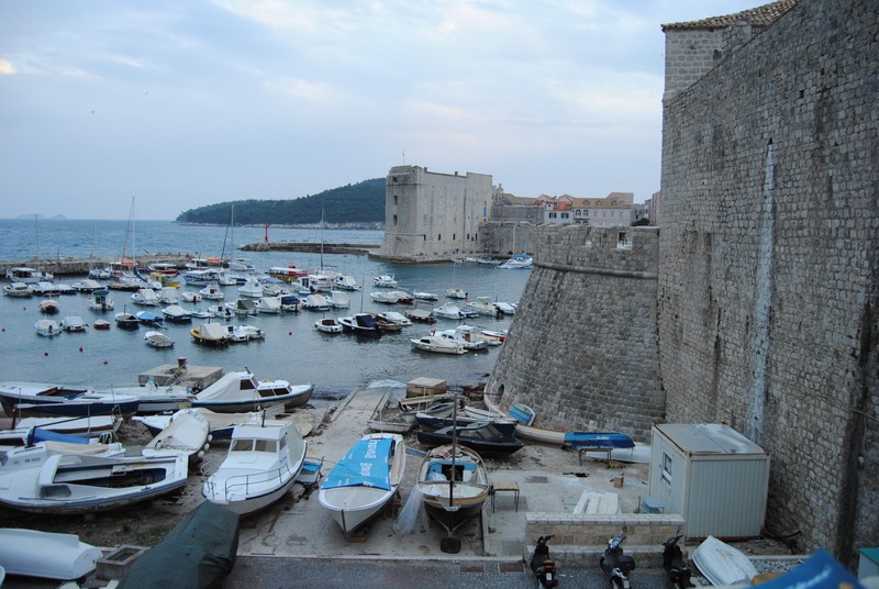 Old port area of Dubrovnik