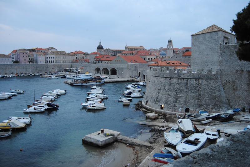 Old port area of Dubrovnik