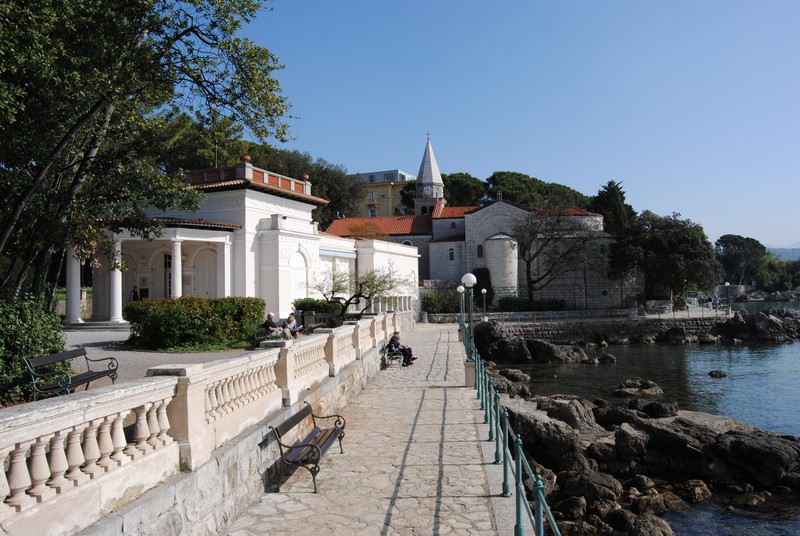 Opatija Mansions on the waterfront