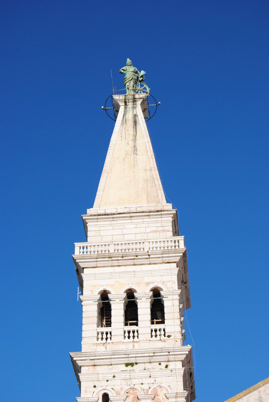 Bell Tpwer with statue of St Euphemia