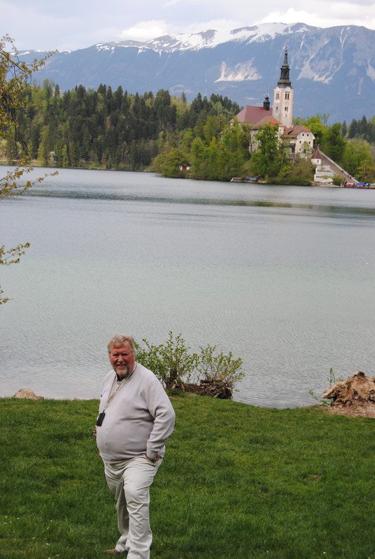 Bob at Lake Bled