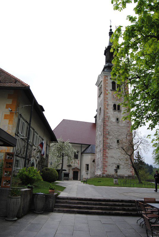 The Church of the Assumption on Bled Island