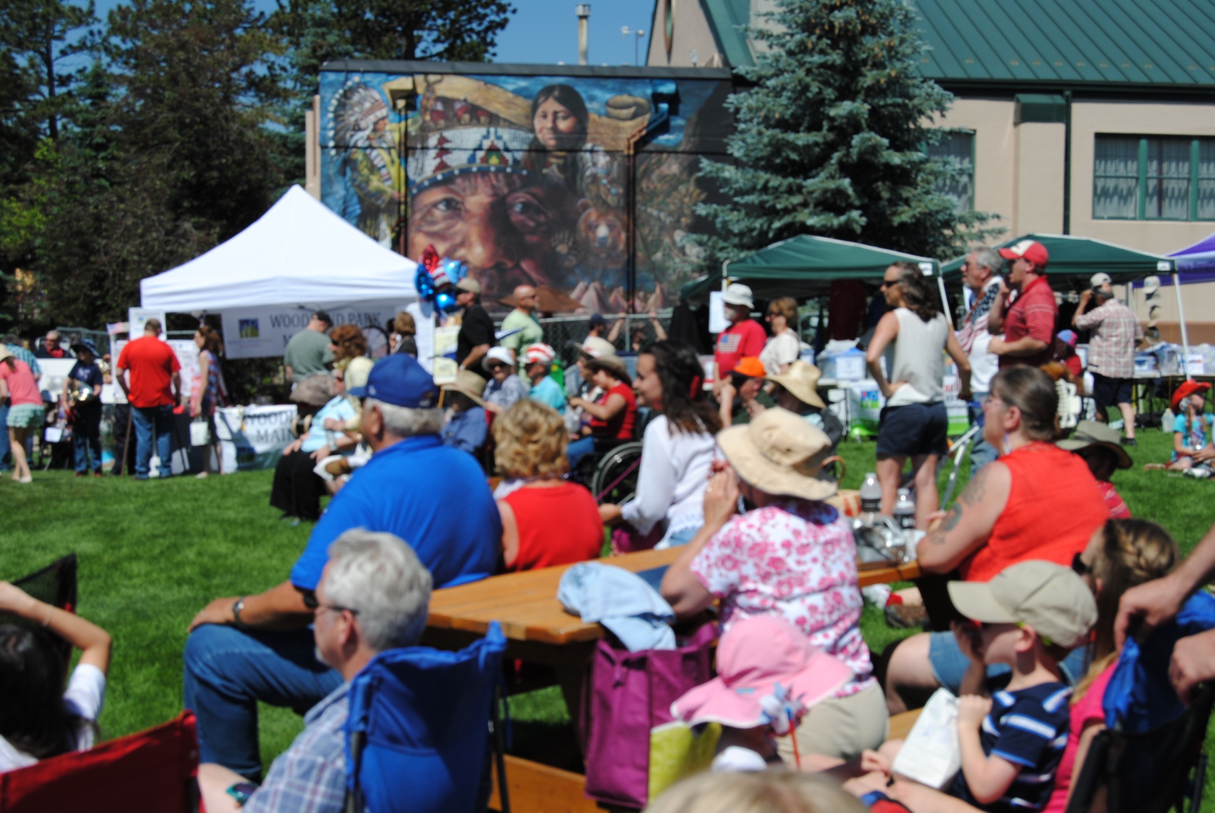 Fourth of July in Woodland Park Photo