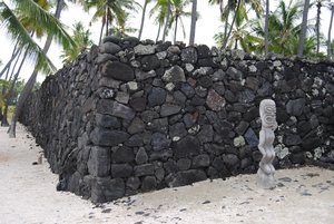 Sanctuary at Puuhonua O Honaunau (City of Refuge)