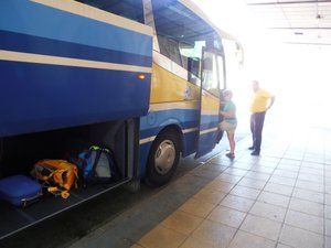 I took the bus from Estelle to Logrono due to my ankle injury