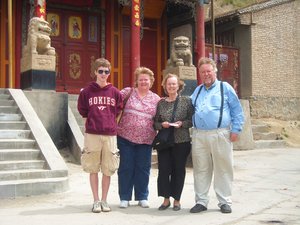 Will, Carol, Mom and Bob in China