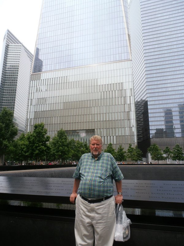 Bob at World Trade Center and Memorial