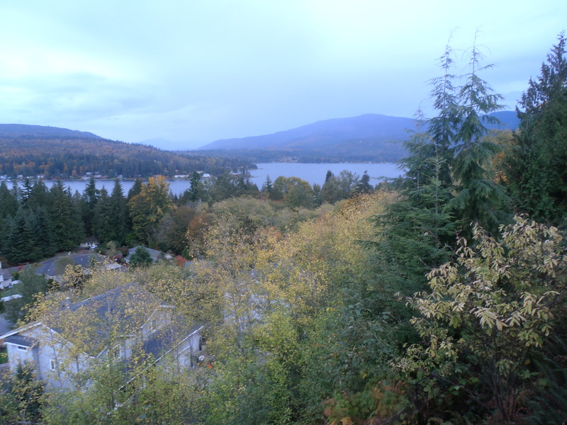 View of Lake Whatcom from Tom and Wendy's home