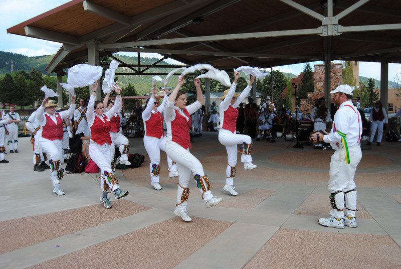 Morris Dancers in Memorial Park