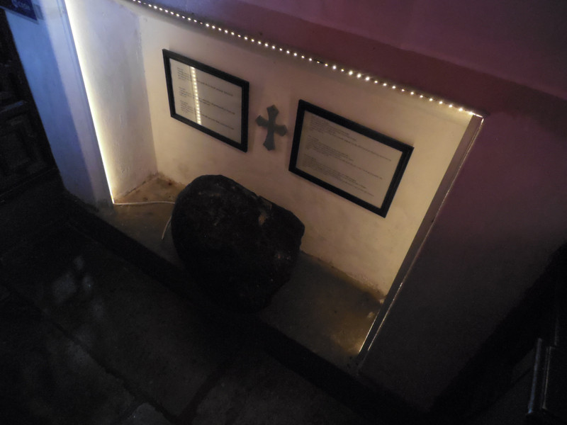 Stone upon which King Olav was slain