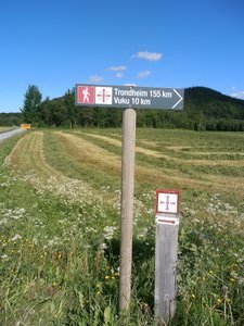 St. Olav direction signs