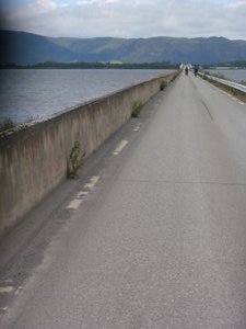The causeway to Tautra Island