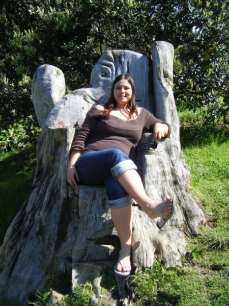 My throne as Queen of Waiheke