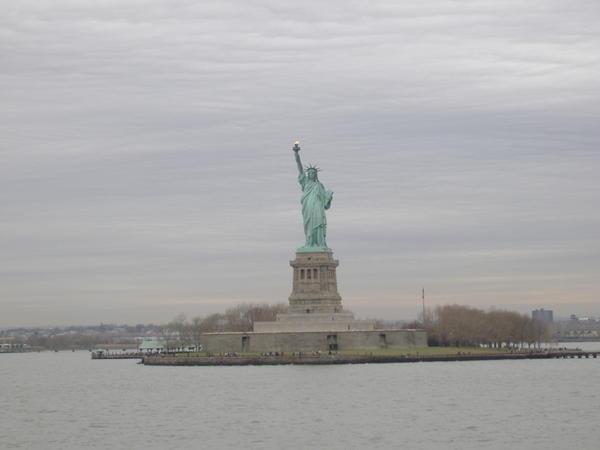 Lady Liberty Standing Tall