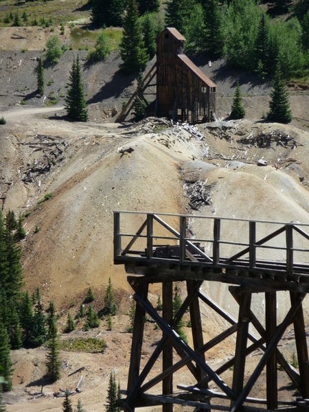 Yikes - the abandoned mine shaft!