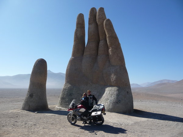Atacama desert sculpture
