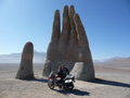 Atacama desert sculpture