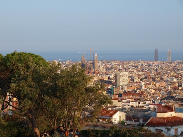 Barcelona from Park Guell