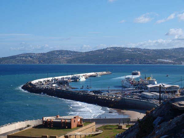Tangiers harbour