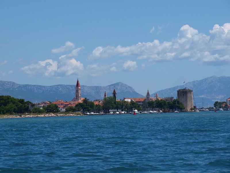 Trogir from the ferry