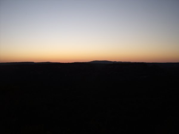 Isla Gorge at sunset
