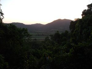 View from the Sanctuary at sunset