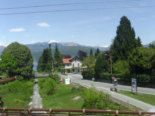 View from train